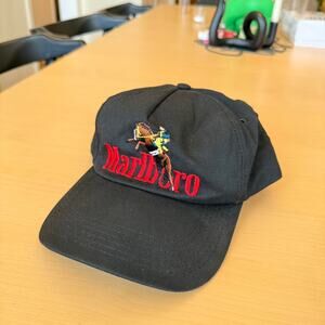 Rare vintage marlboro snapback hat